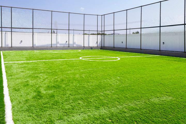 All-weather football pitch