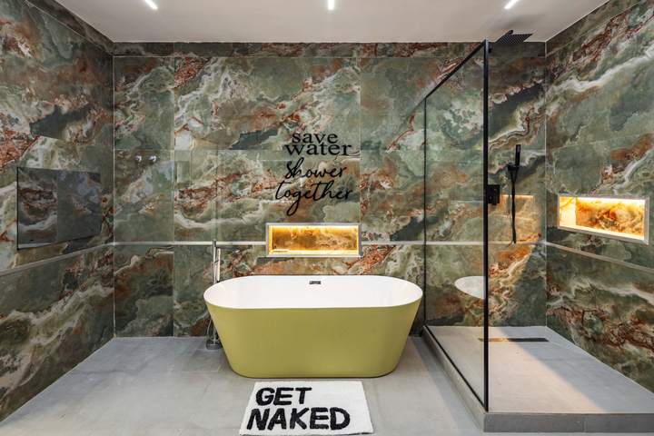 Master bathroom