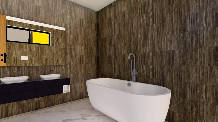 Master bathroom