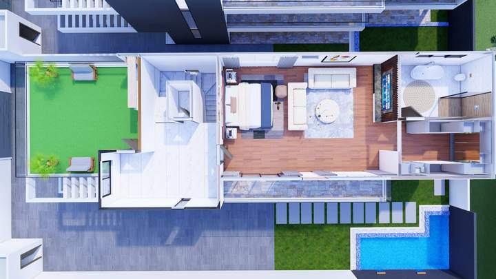 Second floor plan